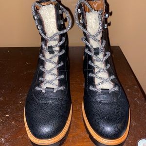 Indigo rd fux leather boots